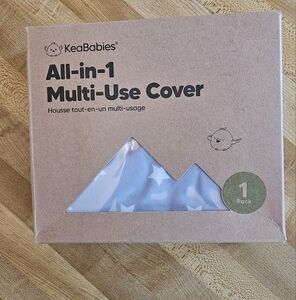 KeaBabies Blue Multi-Use Cover